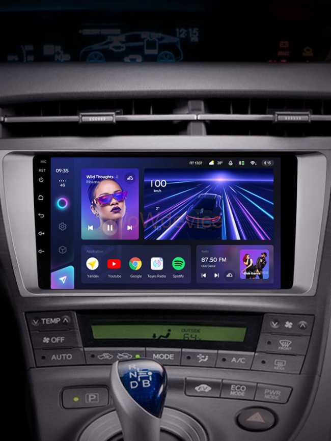 Штатная магнитола Teyes CC3 3/32 Toyota Prius XW30 (2009-2015) Штатная магнитола Teyes CC3 3/32 Toyota Prius XW30 (2009-2015)