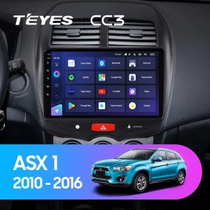 Штатная магнитола Teyes CC3 360 6/128 Mitsubishi ASX 1 (2010-2016) Тип-B