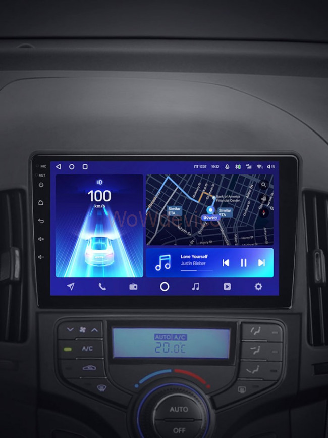 Штатная магнитола Teyes CC2 Plus 4/64 Hyundai i30 1 FD (2007-2012) F2