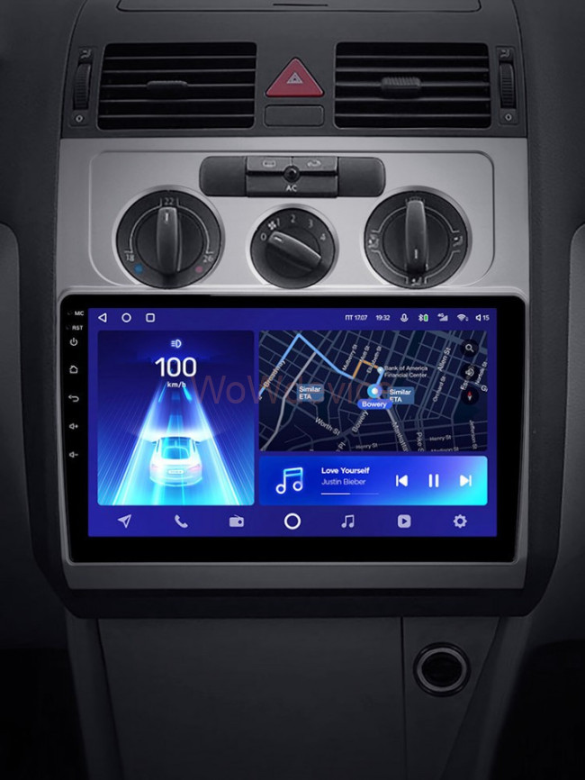 Штатная магнитола Teyes CC2L Plus 1/16 Volkswagen Touran 1 (2003-2010) F1