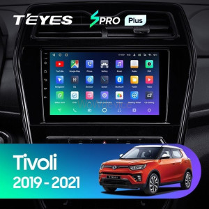 Штатная магнитола Teyes SPRO Plus 4/64 SsangYong Tivoli (2019-2021)