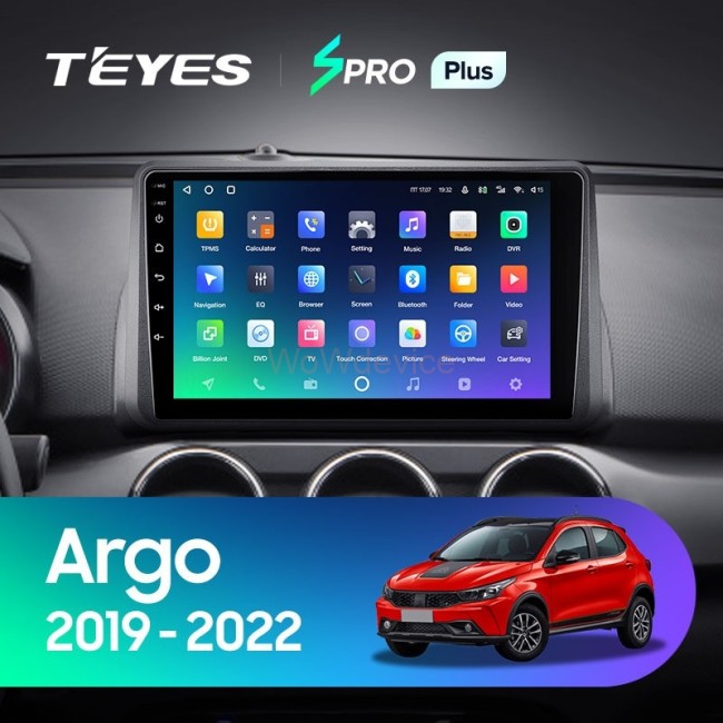 Штатная магнитола Teyes SPRO Plus 4/64 Fiat Argo (2019-2022)