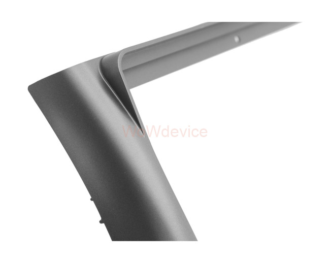 Рамка магнитолы 9.0" (цв.темно-серый) для HONDA Fit, Jazz, City 2002-2008 Правый руль / Климат