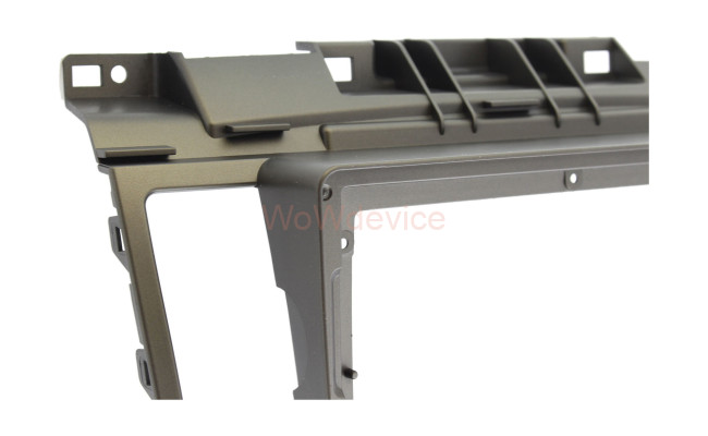 Рамка магнитолы 9.0" (цв.Серый) для NISSAN Tiida 2004-2011 Правый руль Рамка магнитолы 9.0" (цв.Серый) для NISSAN Tiida 2004-2011 Правый руль