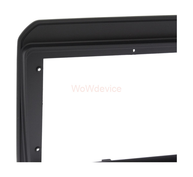 Рамка магнитолы 9.0" (цв.Глянцевый Черный) для SUZUKI Ignis 2016+