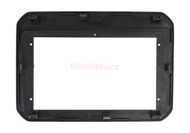 Рамка магнитолы 9.0" (цв.Глянцевый Черный) для SUZUKI Ignis 2016+