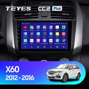 Штатная магнитола Teyes CC2L Plus 1/16 Lifan X60 (2012-2018)