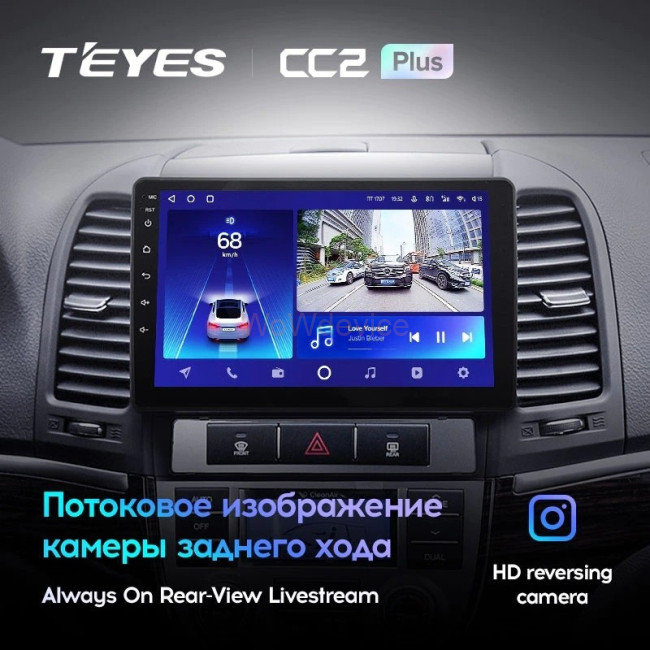 Штатная магнитола Teyes CC2L Plus 2/32 Hyundai Santa Fe 2 (2006-2012) Штатная магнитола Teyes CC2L Plus 2/32 Hyundai Santa Fe 2 (2006-2012)