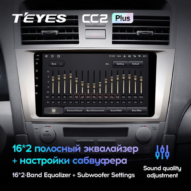 Штатная магнитола Teyes CC2L Plus 2/32 Toyota Camry 6 XV 40 50 (2006-2011) F1
