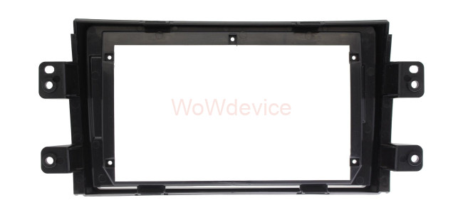 Рамка магнитолы 9.0" (цв.Черный) для SUZUKI SX4 2007-2013 / FIAT Sedici 2006-2014 Рамка магнитолы 9.0" (цв.Черный) для SUZUKI SX4 2007-2013 / FIAT Sedici 2006-2014