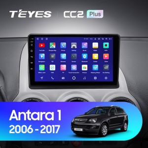 Штатная магнитола Teyes CC2 Plus 6/128 Opel Antara 1 (2006-2017)