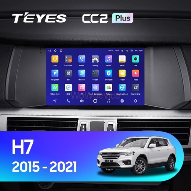Штатная магнитола Teyes CC2 Plus 4/32 Hover Haval H7 1 (2015-2021)