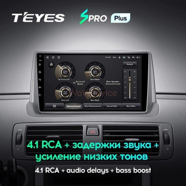 Штатная магнитола Teyes SPRO Plus 4/64 Volvo C70 (2004-2013)
