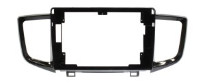 Рамка магнитолы 10.2" (цв.Глянцевый Черный) для HONDA Pilot 2016+