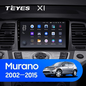 Штатная магнитола Teyes X1 4G 2/32 Nissan Murano Z50 (2002-2015)