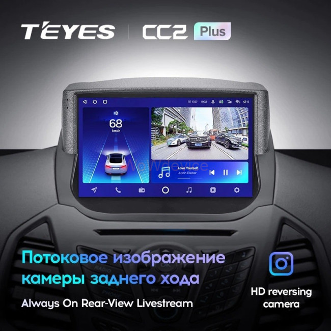 Штатная магнитола Teyes CC2L Plus 1/16 Ford Ecosport (2013-2017) Штатная магнитола Teyes CC2L Plus 1/16 Ford Ecosport (2013-2017)