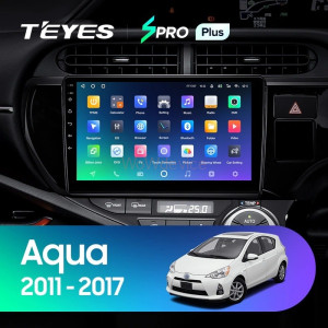 Штатная магнитола Teyes SPRO Plus 3/32 Toyota Aqua (2011-2017)