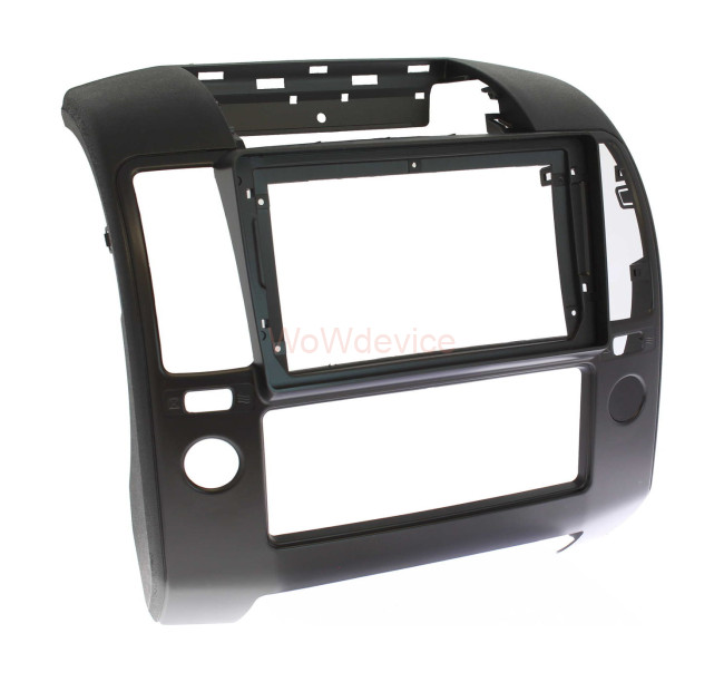 Рамка магнитолы 9.0" (цв.Черный) для NISSAN Navara (D40) 2005-2010 Рамка магнитолы 9.0" (цв.Черный) для NISSAN Navara (D40) 2005-2010