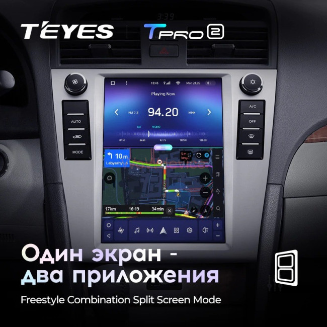 Штатная магнитола Tesla style Teyes TPRO 2 4/64 Toyota Camry 6 XV 40 2006-2011 F1 Штатная магнитола Tesla style Teyes TPRO 2 4/64 Toyota Camry 6 XV 40 2006-2011 F1