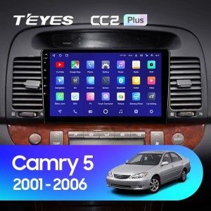 Штатная магнитола Teyes CC2 Plus 4/64 Toyota Camry 5 XV 30 (2001-2006) Тип-A