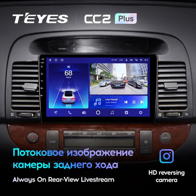 Штатная магнитола Teyes CC2 Plus 4/64 Toyota Camry 5 XV 30 (2001-2006) Тип-A Штатная магнитола Teyes CC2 Plus 4/64 Toyota Camry 5 XV 30 (2001-2006) Тип-A
