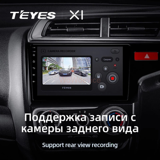 Штатная магнитола Teyes X1 4G 2/32 Fit 3 GP GK (2013-2020) (правый руль) Тип-В