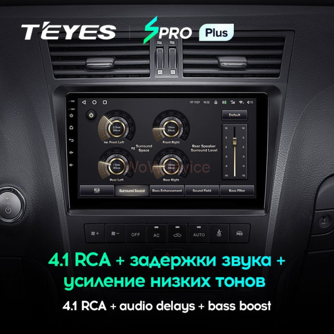 Штатная магнитола Teyes SPRO Plus 3/32 Lexus GS300 350 400 430 450h 460 (2004-2011)
