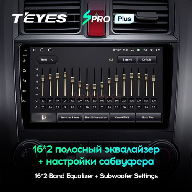 Штатная магнитола Teyes SPRO Plus 4/64 Honda CR-V 3 RE (2006-2012) Штатная магнитола Teyes SPRO Plus 4/64 Honda CR-V 3 RE (2006-2012)