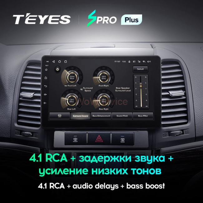 Штатная магнитола Teyes SPRO Plus 6/128 Hyundai Santa Fe 2 (2006-2012) Штатная магнитола Teyes SPRO Plus 6/128 Hyundai Santa Fe 2 (2006-2012)