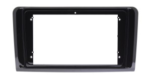 Рамка магнитолы 9.0" (цв.Глянцевый Черный) для MERCEDES-BENZ M-klasse (W164) 2005-2011; GL-Klasse (X164) 2006-2012