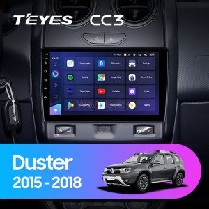 Штатная магнитола Teyes CC3 3/32 Renault Duster (2015-2018)