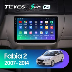 Штатная магнитола Teyes SPRO Plus 3/32 Skoda Fabia (2007-2015)