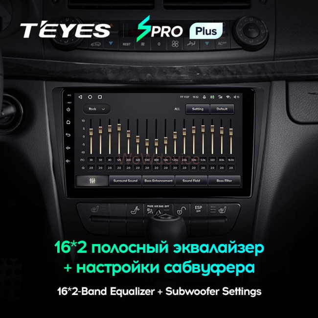 Штатная магнитола Teyes SPRO Plus 4/64 Mercedes Benz E-Class S211 W211 CLS-Class C219 (2002-2010) Штатная магнитола Teyes SPRO Plus 4/64 Mercedes Benz E-Class S211 W211 CLS-Class C219 (2002-2010)