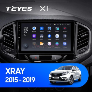 Штатная магнитола Teyes X1 4G 2/32 LADA Xray (2015-2019)