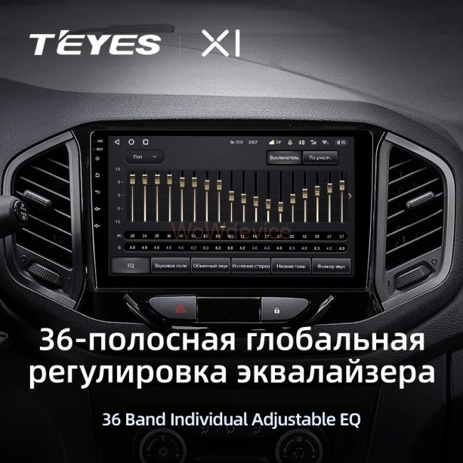 Штатная магнитола Teyes X1 4G 2/32 LADA Xray (2015-2019) Штатная магнитола Teyes X1 4G 2/32 LADA Xray (2015-2019)