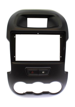 Рамка магнитолы 9.0" (цв.Черный) для FORD Ranger 2011-2015