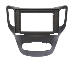 Рамка магнитолы 10.2" (цв.Черный и Серебристый) для CHANGAN CS35 2013-2017 / CHANA CS35 2013-2017