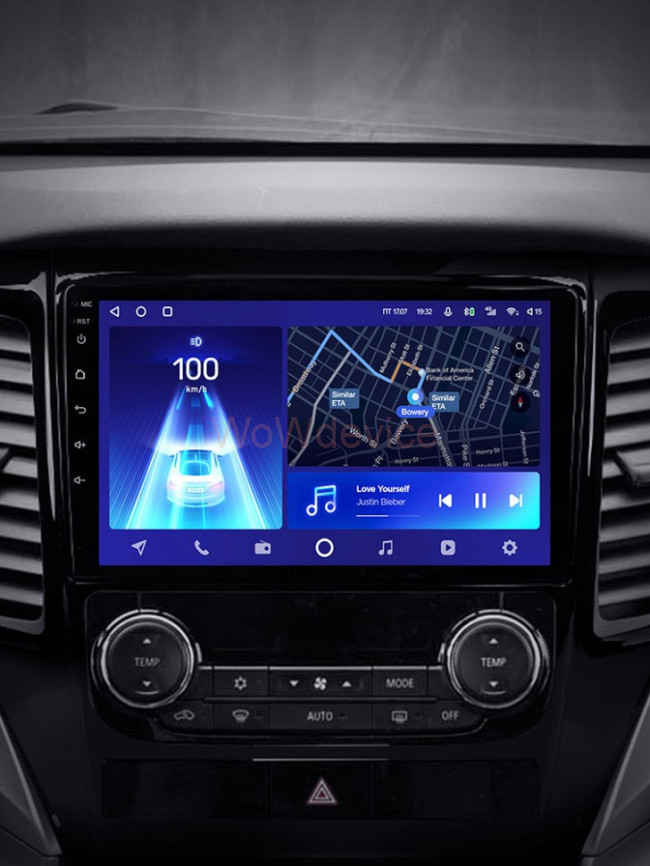 Штатная магнитола Teyes CC2 Plus 4/64 Mitsubishi Pajero Sport 3 (2016-2018)