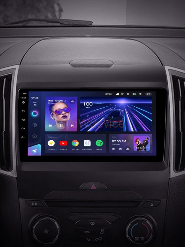 Штатная магнитола Teyes CC3 3/32 Ford Edge 2 (2015-2018) F1