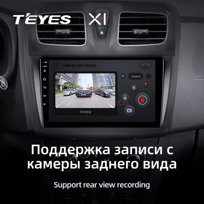 Штатная магнитола Teyes X1 4G 2/32 Renault Sandero 2 (2014-2019) F1