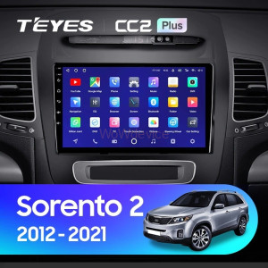 Штатная магнитола Teyes CC2L Plus 2/32 Kia Sorento 2 II XM (2012-2021) F3