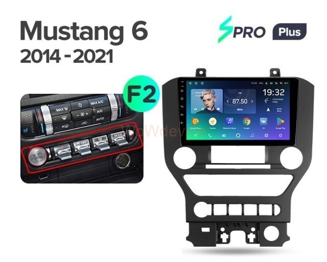 Штатная магнитола Teyes SPRO Plus 4/64 Ford Mustang VI S550 (2014-2021) Тип В Штатная магнитола Teyes SPRO Plus 4/64 Ford Mustang VI S550 (2014-2021) Тип В
