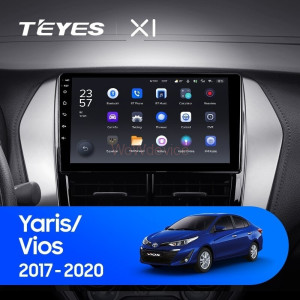 Штатная магнитола Teyes X1 4G 2/32 Toyota Yaris (2017-2020) F2