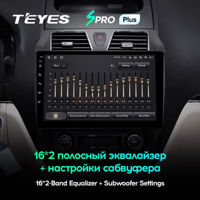 Штатная магнитола Teyes SPRO Plus 3/32 Geely Emgrand EC7 1 (2009-2016)