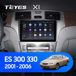 Штатная магнитола Teyes X1 4G 2/32 Lexus ES250 ES300 ES330 (2001-2006)