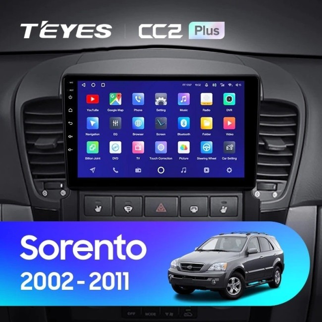Штатная магнитола Teyes CC2L Plus 2/32 Kia Sorento BL (2002-2011)