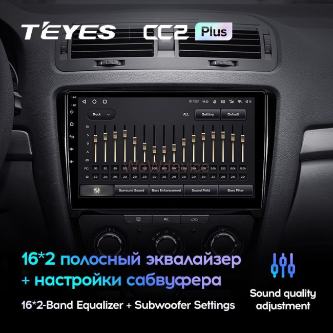 Штатная магнитола Teyes SPRO Plus 3/32 Skoda Octavia 2 A5 (2008-2013)