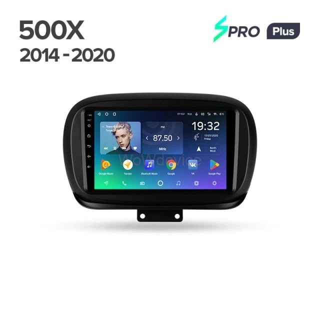 Штатная магнитола Teyes SPRO Plus 6/128 Fiat 500X (2014-2020)