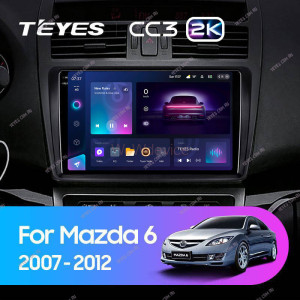 Штатная магнитола Teyes CC3 2K 3/32 Mazda 6 2 GH (2007-2012)
