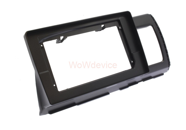 Рамка магнитолы 10.2" (цв.Черный) для TOYOTA Wish 2003-2009 Правый руль / ver.1